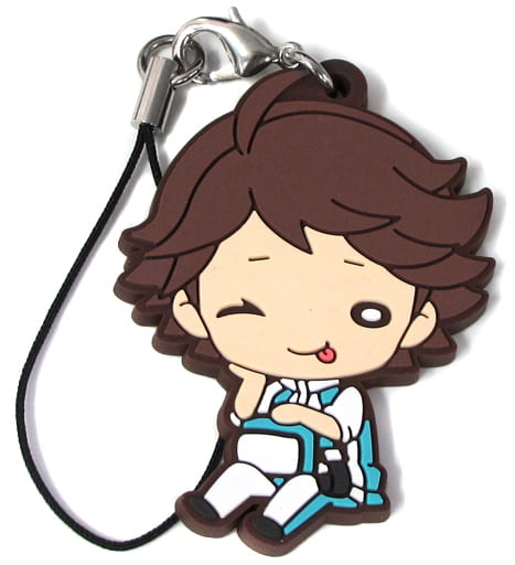 Toru Oikawa Aoba Josai Haikyu!! Nitotan Tracksuit Rubber Mascot Vol.2 Key Chain [USED]