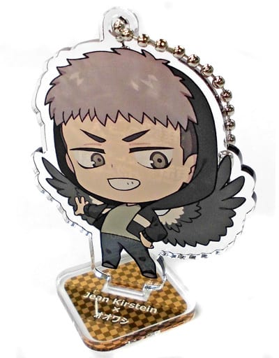 Jean Kirstein Attack on Titan Trading Acrylic Stand Key Chain Animal Costume Ver.A Tobu Zoological Park Limited Key Chain [USED]