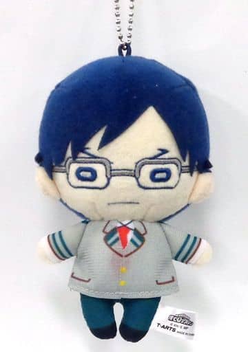 Tenya Iida Uniform My Hero Academia Nitotan Plush Toy with Ball Chain Jump Festa 2018 Limited Key Chain [USED]