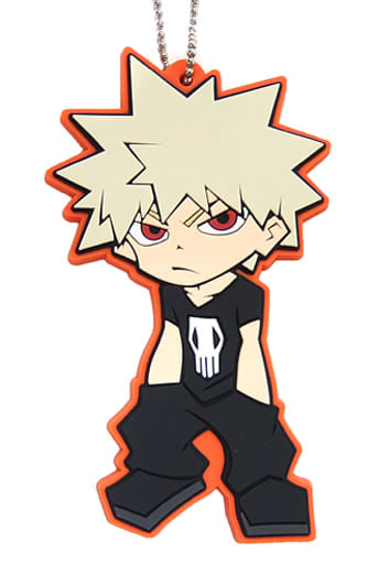 My Hero Academia Katsuki Bakugo Official Chibi Character Rubber Keychain TOHO animation STORE Limited Bonus for Purchasing Blu-ray/DVD 3rd Vol.2 Keychains [USED]