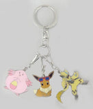 Eevee Zeraora Chansey Pokemon the Movie The Power of Us Metal Keychain B Theater Limited Key Chain [USED]