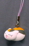 Nyanko-sensei Yawns Natsume's Book of Friends Nyanko-sensei Tedium Strap Part6 Key Chain [USED]