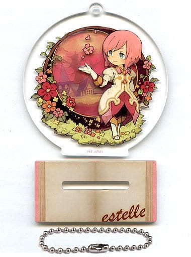 Estellise Sidos Heurassein Ester Tales of Vesperia Character Chronicle Trading Acrylic Stand Key Chain Vol.1 Key Chain [USED]