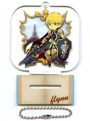 Flynn Scifo Tales of Vesperia Character Chronicle Trading Acrylic Stand Key Chain Vol.1 Key Chain [USED]