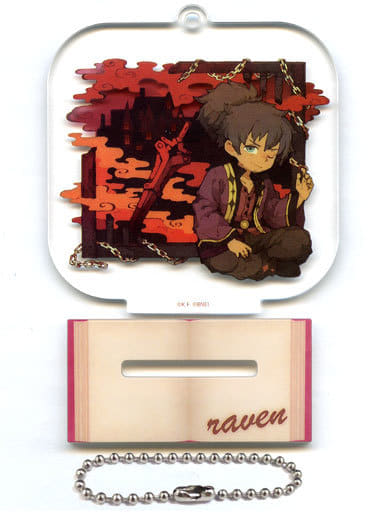 Raven Tales of Vesperia Character Chronicle Trading Acrylic Stand Key Chain Vol.1 Key Chain [USED]