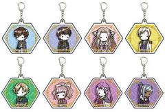 Nunnally Lamperouge, etc. Code Geass: Lelouch of the Rebellion III Glorification Graph Art Design Acrylic Key Chain Emperor's Side All 8 Types Set Key Chain [USED]