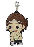 Azumane Asahi Haikyu!! Ichiban Kuji Match Breathing Kyun Chara Illustrations 3rd Year Rubber Charm Prize O Charm [USED]