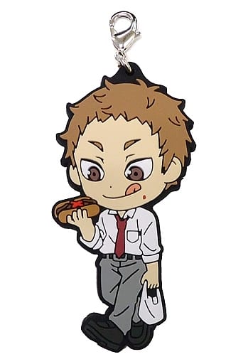 Morisuke Yaku 3 Years Haikyu!! Ichiban Kuji Match Breathing Kyun Chara Illustrations Rubber Charm Prize O Charm [USED]