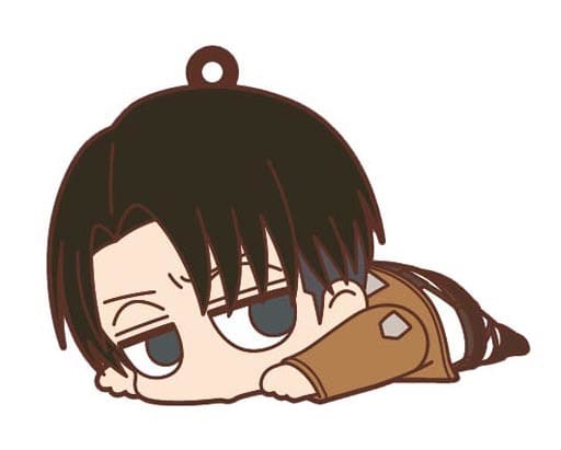 Levi Attack on Titan Rubber Strap Collection Daruun Rubber Strap Collection Key Chain [USED]