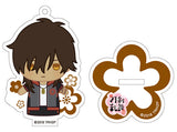 Okurikara Hiromitsu Zoku Touken Ranbu Hanamaru Yubi no Ue Series Design Standing Acrylic Key Chain Vol.3 Key Chain [USED]