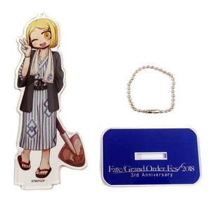 Berserker/Paul Bunyan Fate/Grand Order Newly Drawn Acrylic Mascot Japan Fate/Grand Order Fes. 2018: 3rd Anniversary Limited Key Chain [USED]