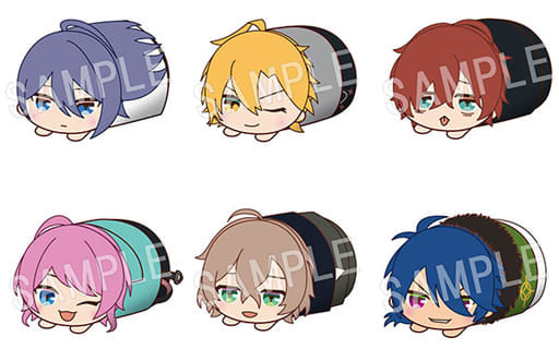 Hifumi Izanami, etc. Hypnosis Mic -Division Rap Battle- Mochikororin 2 Plush Mascot Shinjuku Division & Shibuya Division All 6 Types Set Plush Toys [USED]