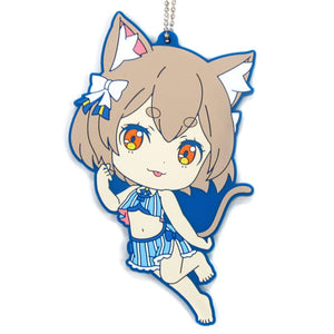 Felix Re:ZERO -Starting Life in Another World- Ichiban Kuji Natsuda! Umida! Isekai Shokan! Big Rubber Key Chain Kyun Chara Illustrations Prize F Key Chain [USED]