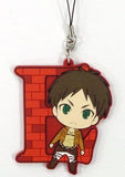 Ellen Yeager Attack on Titan Rubber Strap Collection Anime Key Frame Exhibition Attack On Titan Animation Gallery Limited Key Chain [USED]