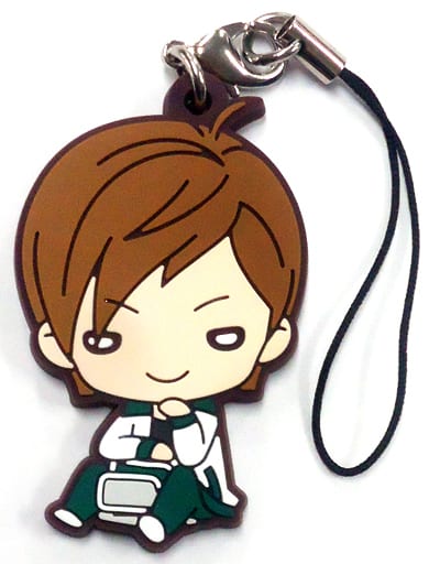 Kenji Futakuchi Date Kogyo Haikyu!! Nitotan Tracksuit Rubber Mascot Vol.3 Key Chain [USED]