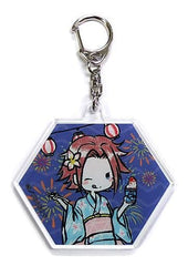 Karen Kouzuki Code Geass: Lelouch of the Rebellion III Glorification Graph Art Design Acrylic Key Chain Yukata Ver. Key Chain [USED]