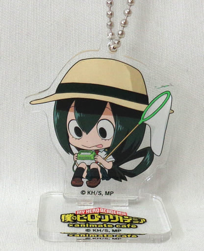 Tsuyu Asui My Hero Academia Trading Acrylic Stand Keychain Summer Ver. animate cafe Limited Key Chain [USED]