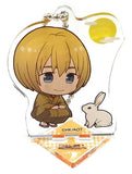 Armin Arlert Attack on Titan Season 3 Trading Acrylic Stand Key Chain Group A animate cafe Limited Key Chain [USED]