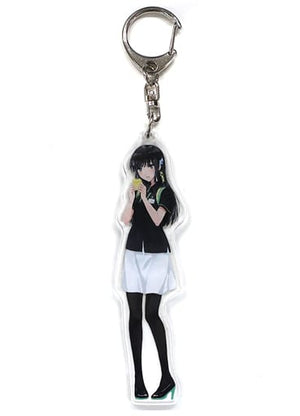 Miyuki Shiba The Irregular at Magic High School Newdays Uniform Acrylic Keychain NewDays Dengeki Bunko 25th Anniversary Vegetable Day Campaign Limited Key Chain [USED]