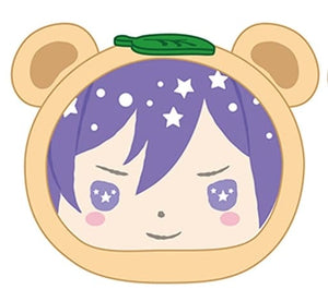 Souma Kanzaki Ensemble Stars! X Sanrio Characters Omanjuu Niginigi Mascot Key Ring [USED]