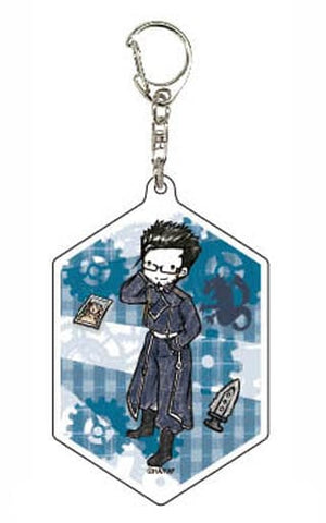 Maes Hughes Fullmetal Alchemist: Brotherhood Graph Art Design 02 Acrylic Key Chain Key Chain [USED]