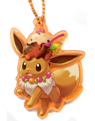 Eevee Pokemon Acrylic Charm Collection We Are Team Treat! Pokemon Center Limited Charm [USED]