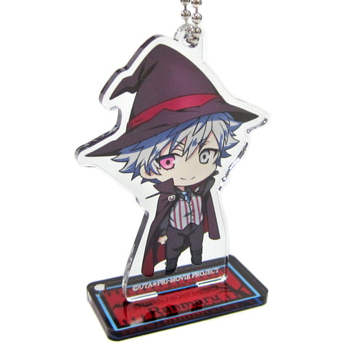 Ranmaru Kurosaki Uta no Prince Sama: Maji Love Kingdom Acrylic Key Chain Collection with Stand SHINING Ver. Mysterious Halloween Night Limited Key Chain [USED]