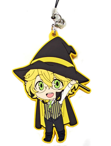 Natsuki Shinomiya Uta no Prince Sama: Maji Love Kingdom Rubber Strap Collection SHINING Ver. Mysterious Halloween Night Limited Key Chain [USED]