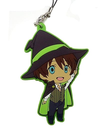 Cecil Aijima Uta no Prince Sama: Maji Love Kingdom Rubber Strap Collection SHINING Ver. Mysterious Halloween Night Limited Key Chain [USED]