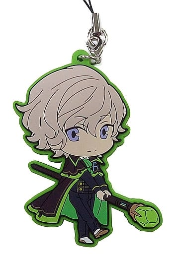 Shion Amakusa Uta no Prince Sama: Maji Love Kingdom Rubber Strap Collection RAGING Ver. Mysterious Halloween Night Limited Key Chain [USED]