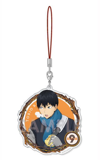 Tobio Kageyama Haikyu!! Charafeuille Acrylic Strap Autumn & Winter Key Chain [USED]