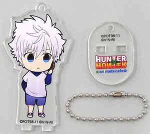 Killua Zoldyck Hunter x Hunter Trading Acrylic Stand Key Chain animatecafe Vol.3 Phantom Troupe Part 2 Limited Key Chain [USED]