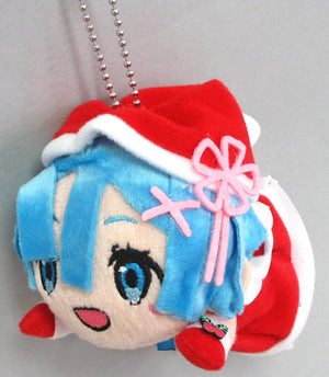 Rem Santa Costume Ver. Re:ZERO -Starting Life in Another World- Nesoberi Key Chain Mascot Santa Costume Ver. Key Ring [USED]