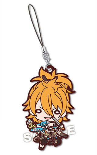 Urashima Kotetsu Touken Ranbu ONLINE Nitotan Rubber Mascot Vol.3 Key Chain [USED]