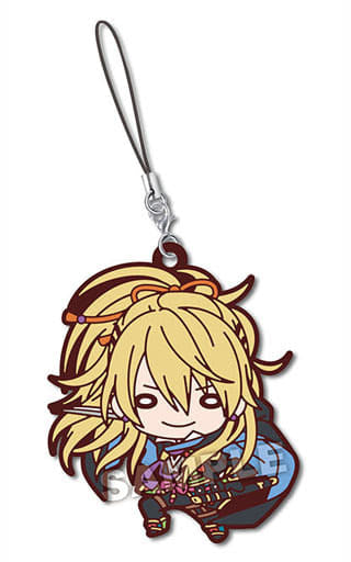 Koryuu Kagemitsu Touken Ranbu ONLINE Nitotan Rubber Mascot Vol.3 Key Chain [USED]
