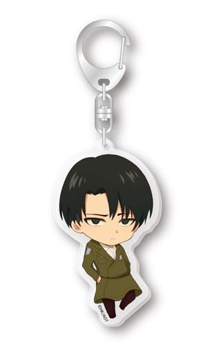 Levi Attack on Titan Acrylic Mascot Key Chain [USED]