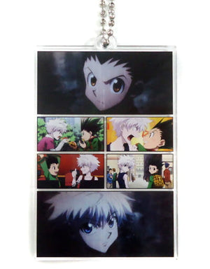 Gon Killua Hunter x Hunter Acrylic Charms J-World Tokyo Limited Mini Game: Kurapika's Middle Finger Chain Lottery Prize B Charm [USED]