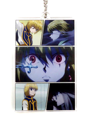 Kurapika Hunter x Hunter Acrylic Charms J-World Tokyo Limited Mini Game: Kurapika's Middle Finger Chain Lottery Prize B Charm [USED]