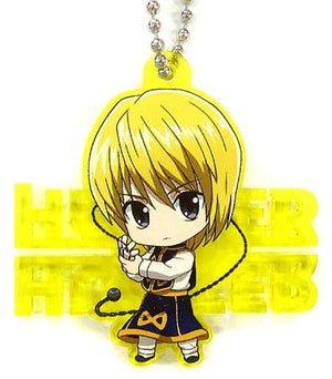 Kurapika SD Hunter x Hunter Acrylic Charms J-World Tokyo Limited Mini Game Genei Ryodan no Jouhou Nyushu Rally Participation Prize Charm [USED]