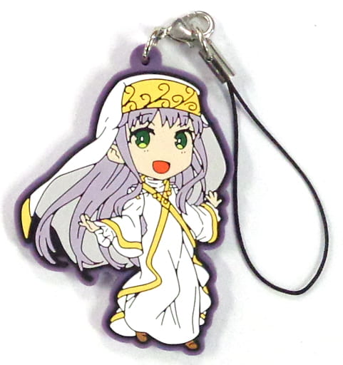 Index A Certain Magical Index NT Dengeki Bunko 25th Anniversary Trading Rubber Strap Key Chain [USED]