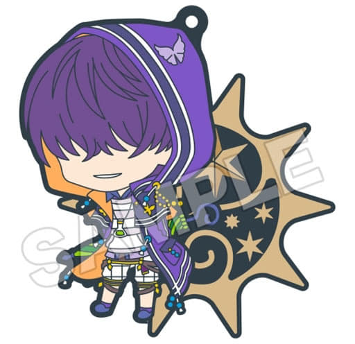 Sakia 100 Sleeping Princes and the Kingdom of Dreams Eformed Deco!tto Rubber Strap Sun Awakening Ver. Key Ring [USED]