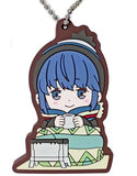 Rin Shima Laid-Back Camp Capsule Rubber Mascot Key Chain [USED]