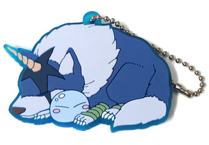 Ranga Sir. Rimuru That Time I Got Reincarnated as a Slime Capsule Rubber Mascot Rimuru-sama to Issho Key Chain [USED]