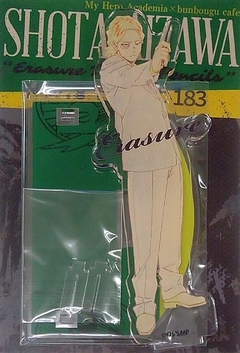 My Hero Academia Shota Aizawa Acrylic Stand Bunbougu Cafe 2018 Limited Acrylic Stands [USED]