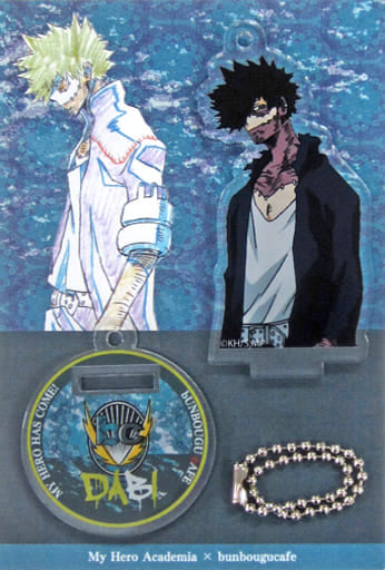 My Hero Academia Dabi Heroes & Villains Pattern and Color Acrylic Keychain Bunbougu Cafe 2018 Limited Keychains [USED]