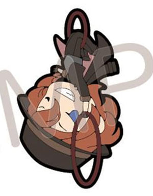 Chuuya Nakahara Bungo Stray Dogs DEAD APPLE Tsunagaru Rubber Strap Key Chain [USED]