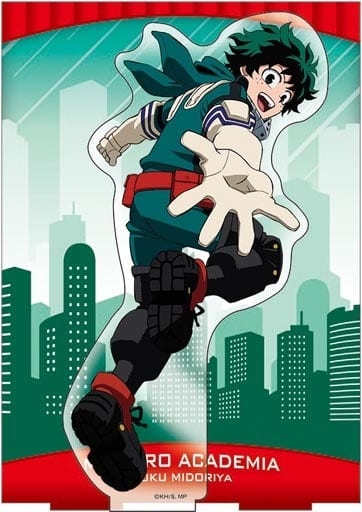 My Hero Academia Izuku Midoriya 1 Action Acrylic Stand 2 Acrylic Stands [USED]