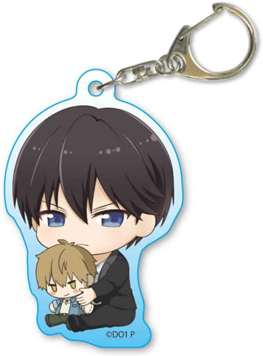 Takato Saijou DAKAICHI I'm being harassed by the sexiest man of the year Gyugyutto Acrylic Key Chain Key Ring [USED]