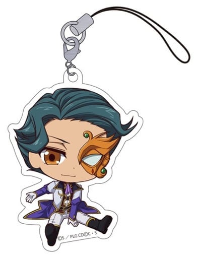 Jeremiah Gottwald Code Geass: Lelouch of the Rebellion III Glorification Petanko Trading Acrylic Straps Key Chain [USED]