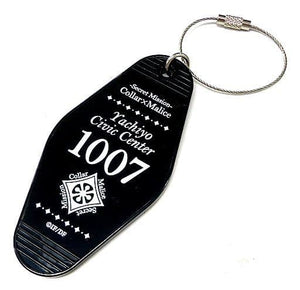 Event Logo Black Color x Malice Hotel Key Chain Secret Mission Limited Key Chain [USED]